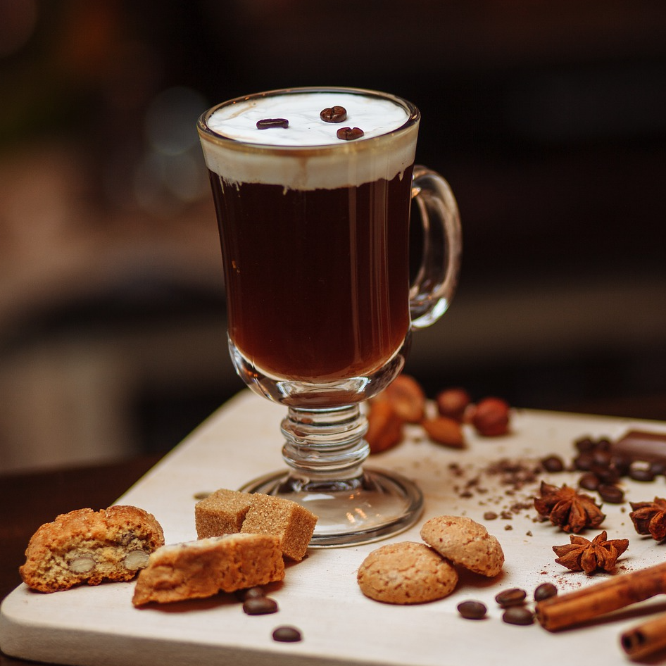 Irish Coffee du hittar både receptet och utrustningen här